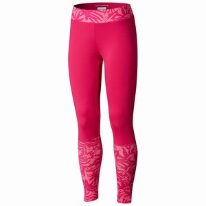 Columbia Trulli Trails™ Printed Legging Flickor Rosa (JAVOB2361)